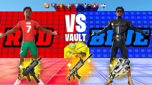 CRAZY RED VS BLUE 🔴🔵COOL