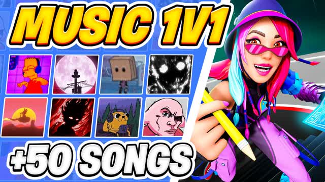 Capture 1 – 💥THE ULTIMATE MUSIC 1v1🎵 [50+ SONGS]