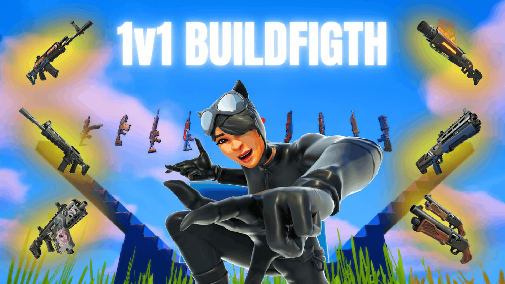 Pro Build fight 1v1