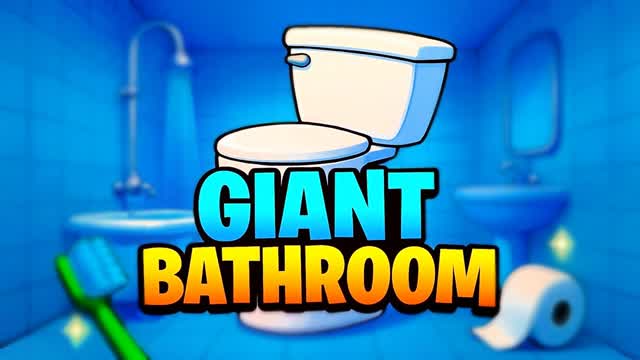 🛁 GIANT BATHROOM - GUNGAME 🔫