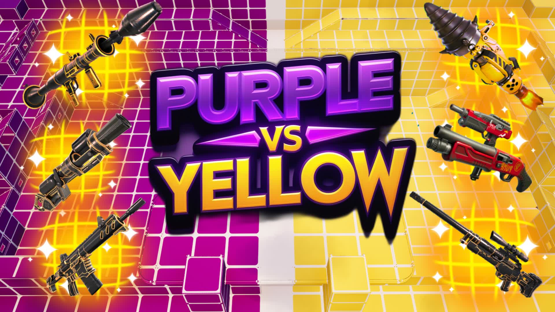 SUPER 🟣PURPLE VS YELLOW🟡