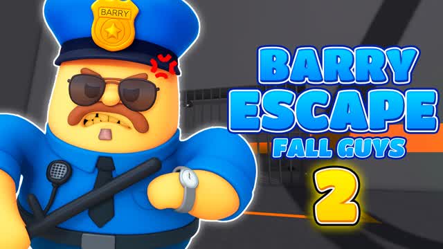 ESCAPE FROM BARRY FALL GUYS