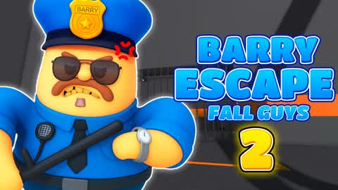 ESCAPE FROM BARRY FALL GUYS