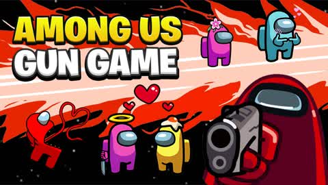 Valentine's Among Us Gun Game 💘
