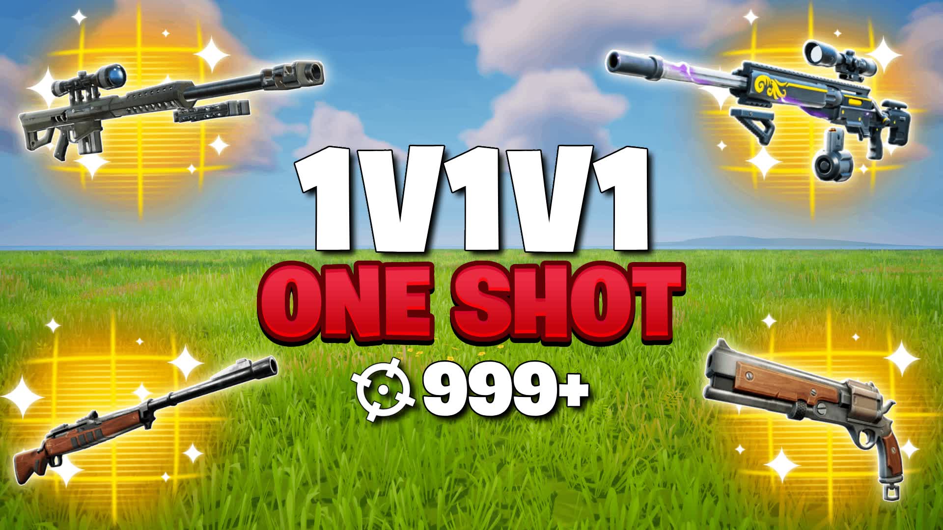 1V1V1 SNIPER RELOAD ONE SHOT 🎯 0502-7488-3542 by immoussaa - Fortnite ...