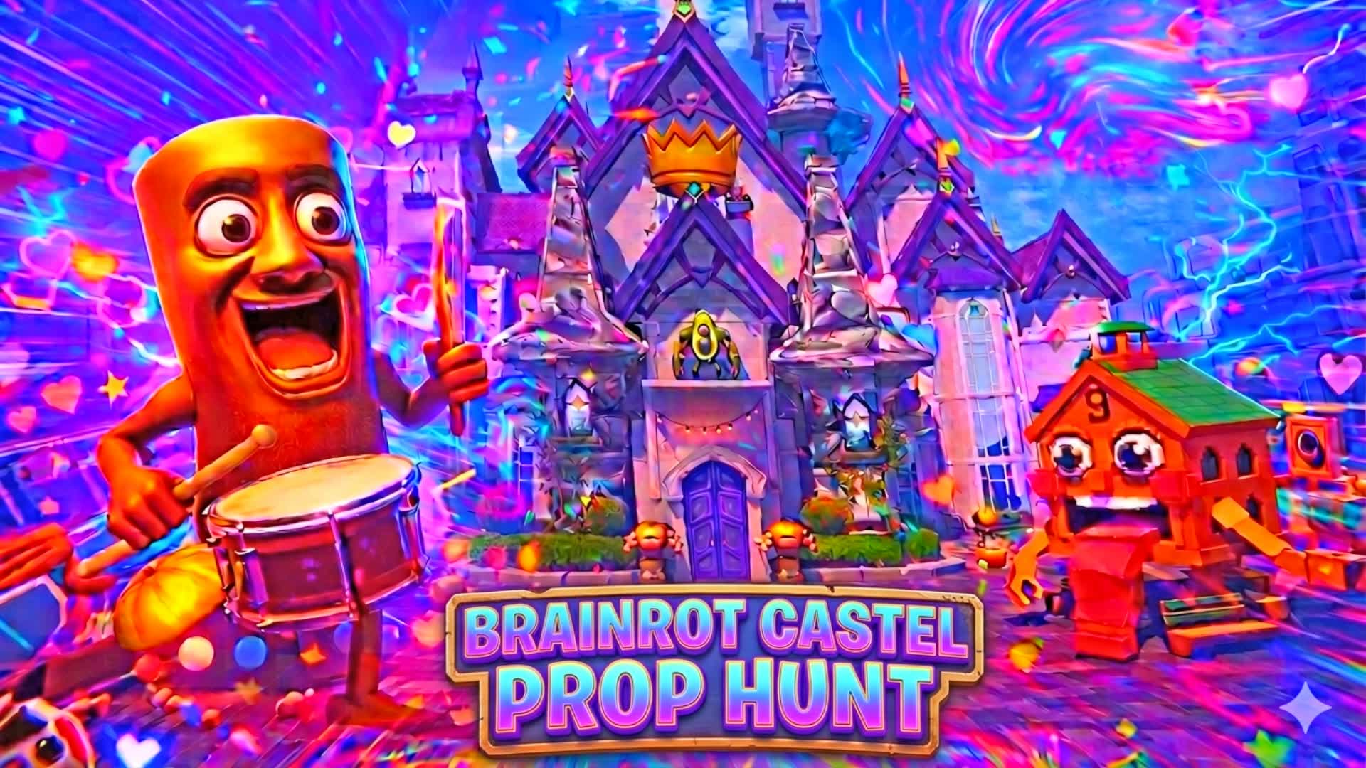 CASTLE BRAINROT PROP HUNT