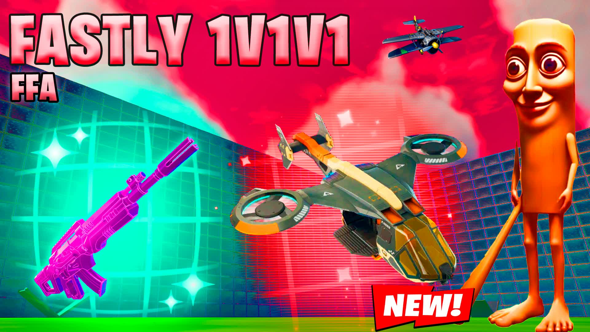 FASTLY 1V1V1 🔥 FFA UPDATED