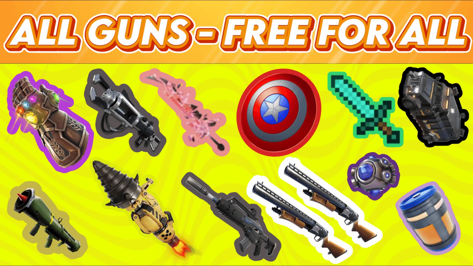 ALL GUNS- FREE FOR ALL - VEHICLE