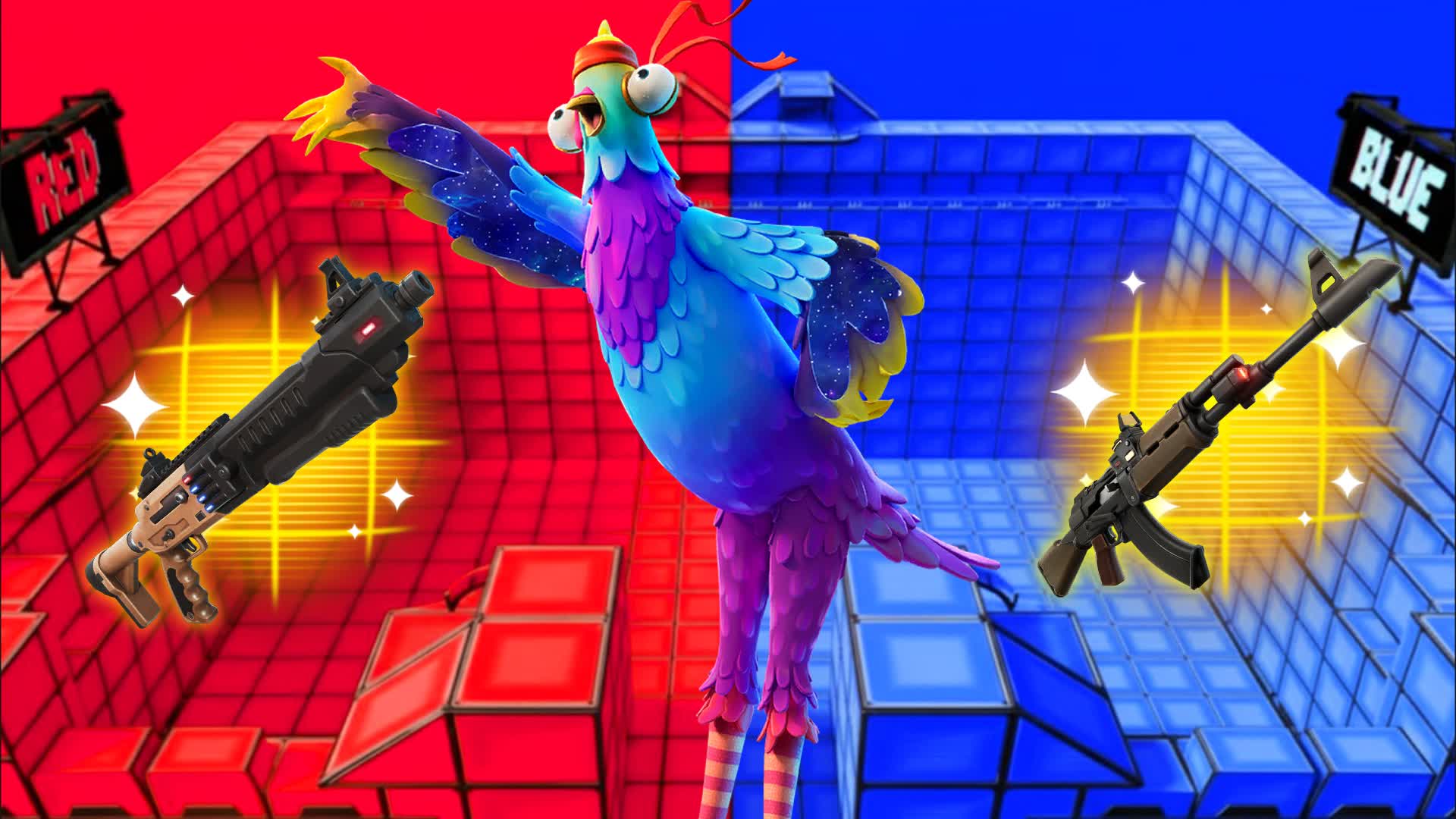 アイス レッド vs ブルー 🔴🔵