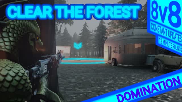 Capture 1 – Clear the Woods - Red vs Blue Domination