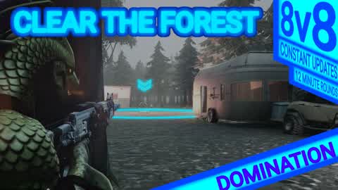 Clear the Woods - Red vs Blue Domination