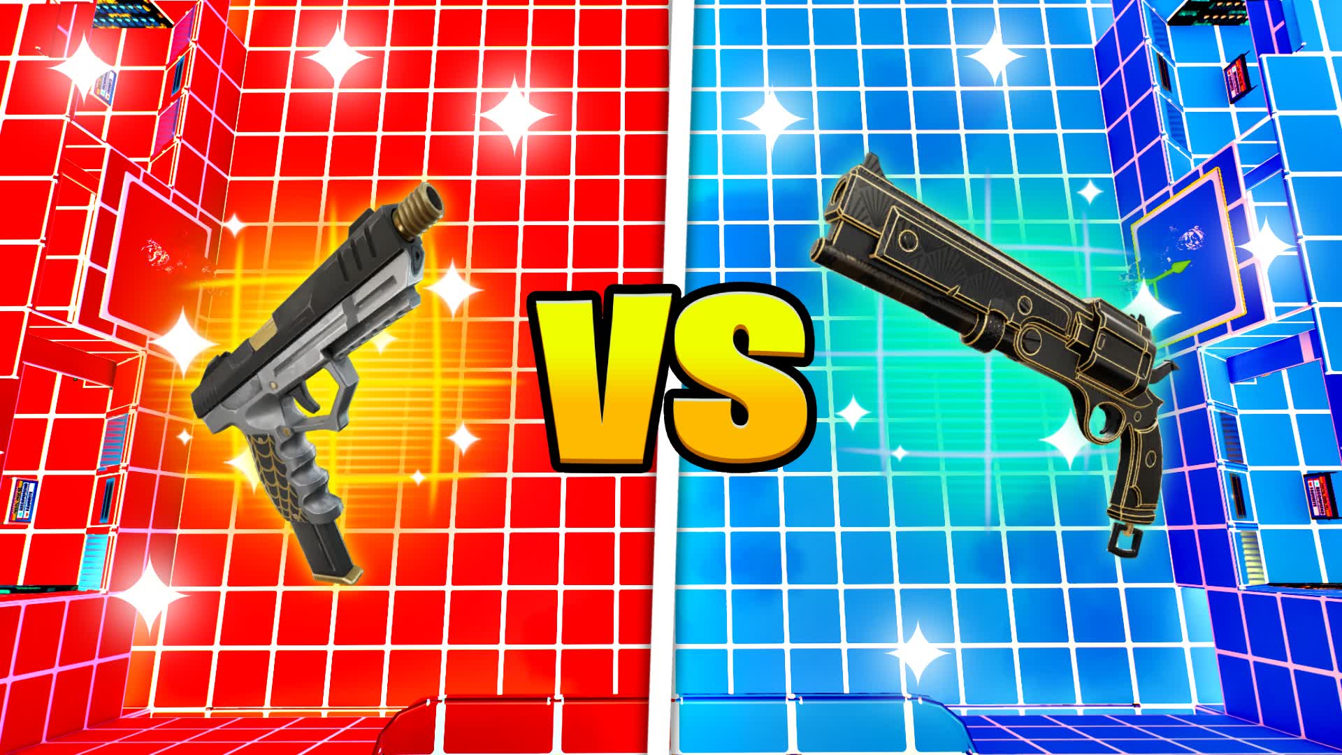 MEGA LEGENDARY VS EXOTIC 🔴🔵 ALL GUNS