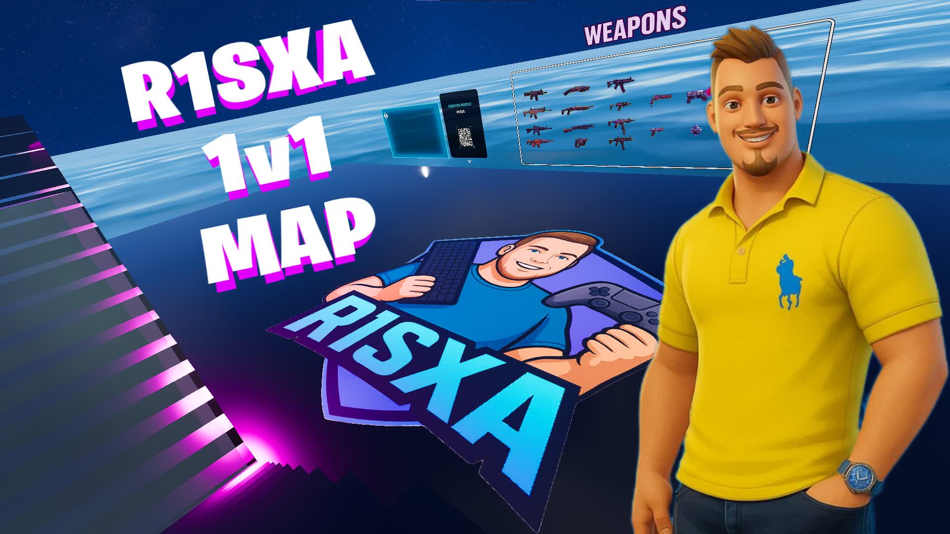 R1SXA 1v1 Build Fight
