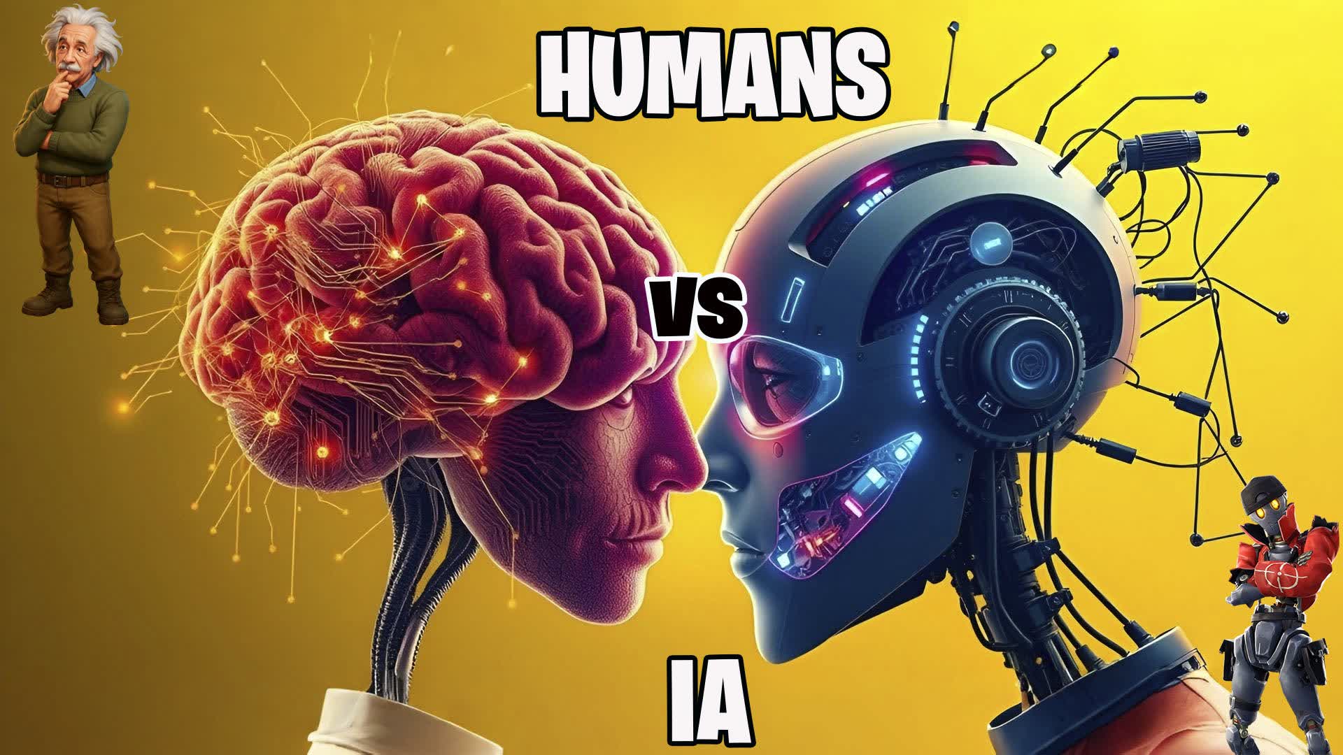🏃‍♂️ HUMANS vs IA 🤖
