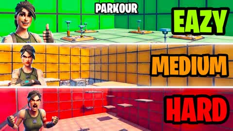 Eazy Medium Hard parkour [Eaa1]
