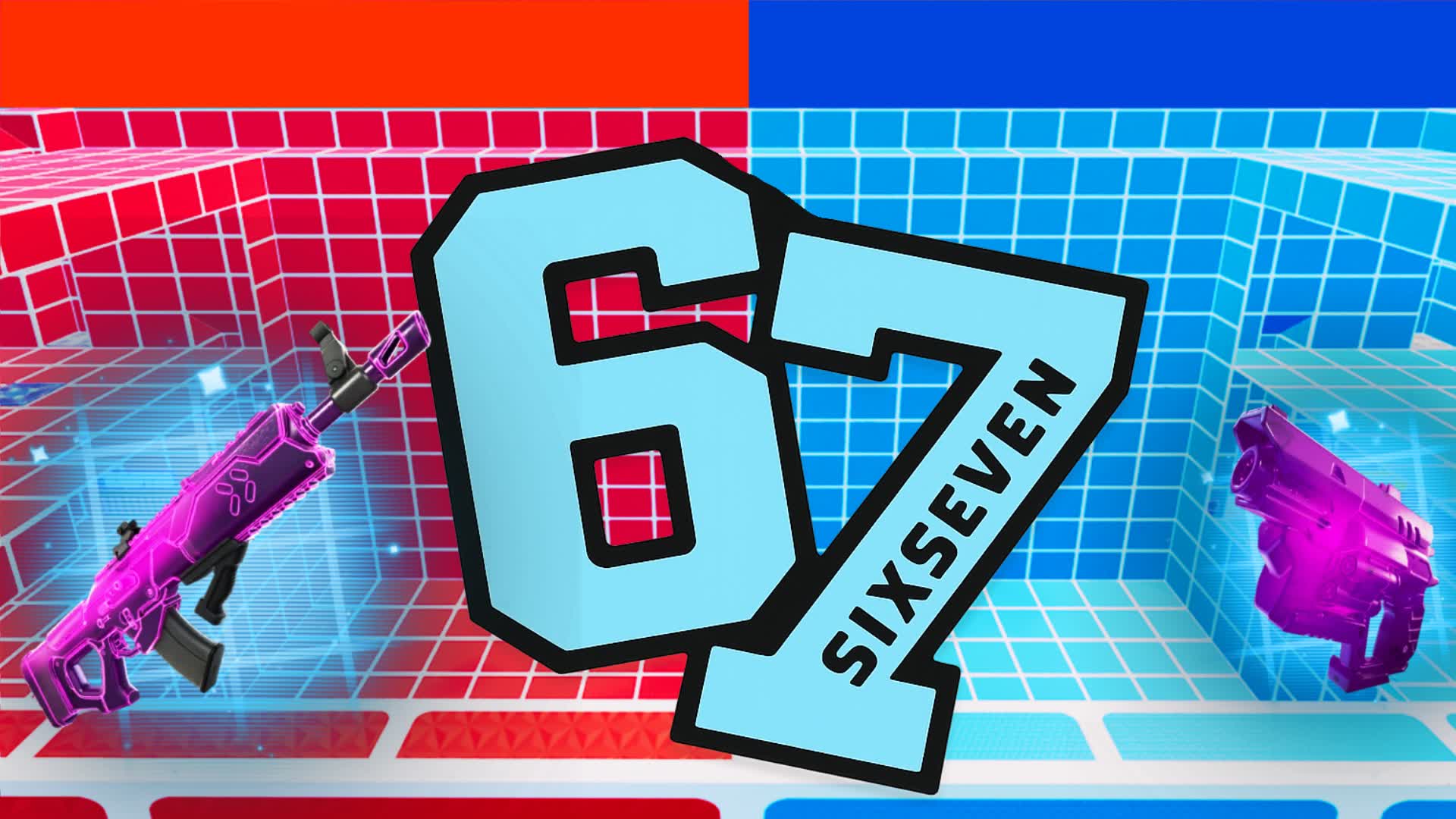 RED VS BLUE  🔴🔵 SIXSEVEN - 67