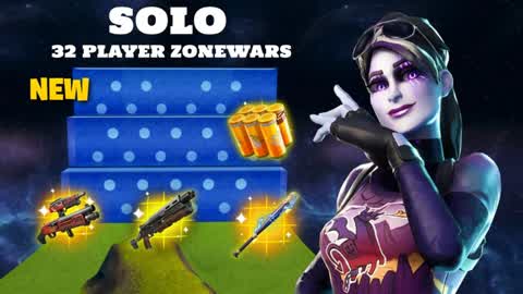 32 Player Zone Wars (Solo)