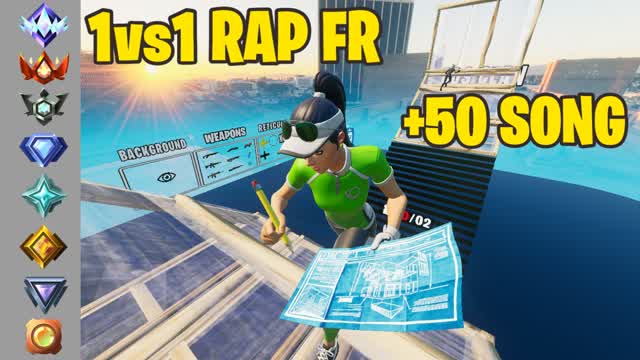 1V1 BUILD FIGHTS RANKED !