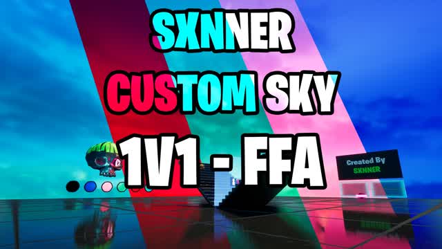SXNNER - 1v1 - FFA Arena - Custom Sky