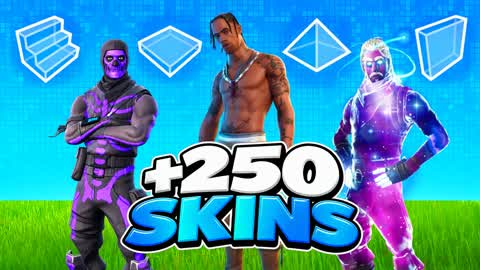 ALL SKINS FREE BUILD 250+