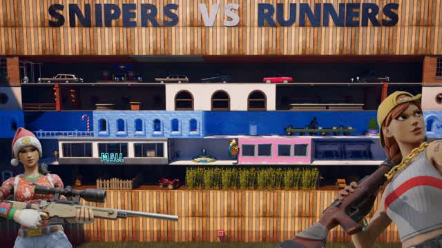 🔫 Snipers vs Runners | Updated 🏃