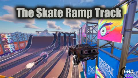 The Skate Ramp Track