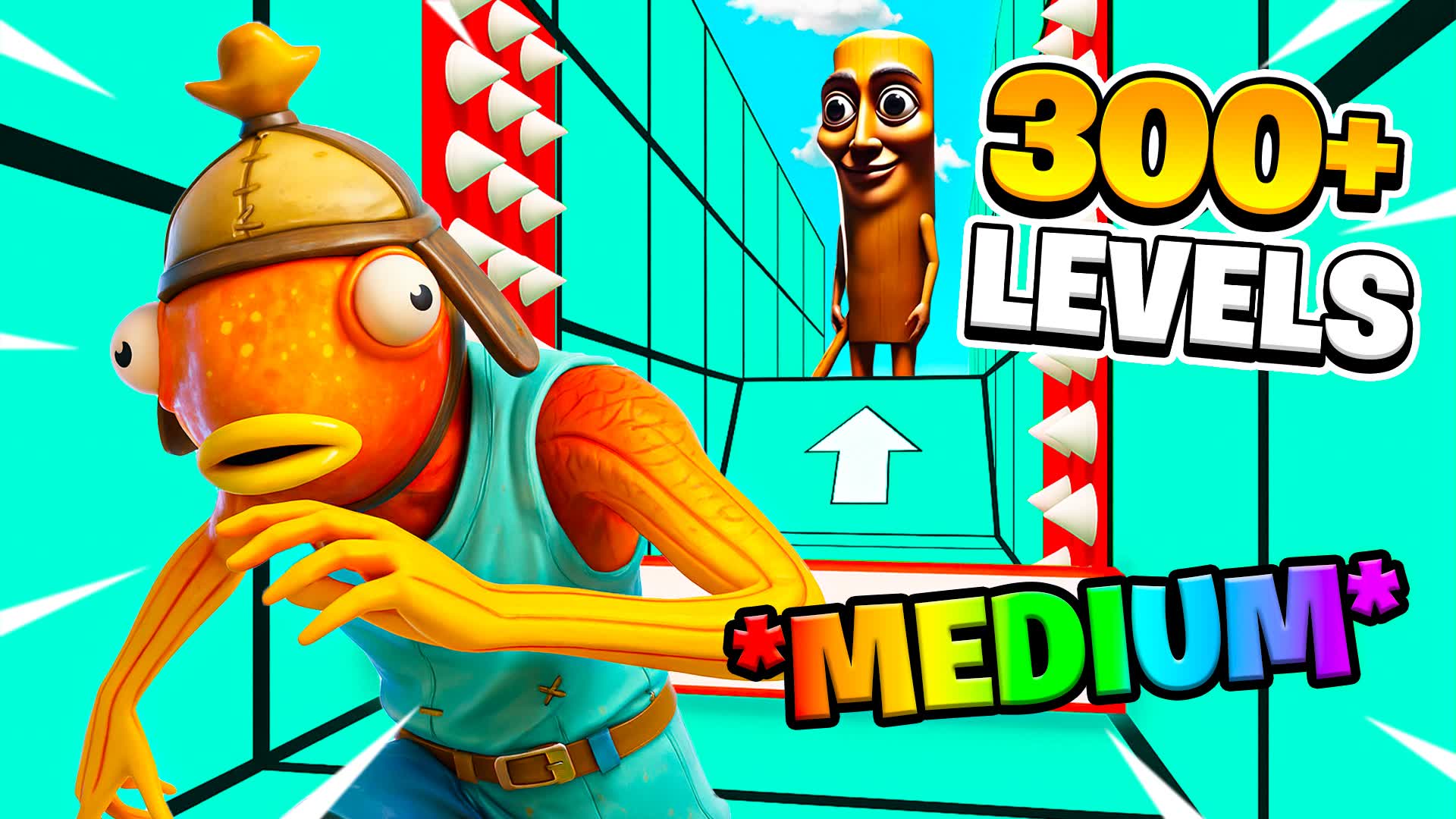 CRAZY MEDIUM PARKOUR 300+🤯