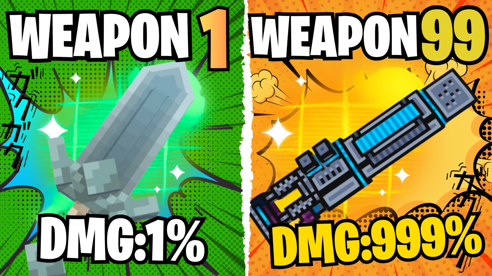 COCONUT GUN GAME ONE SHOT🏝️