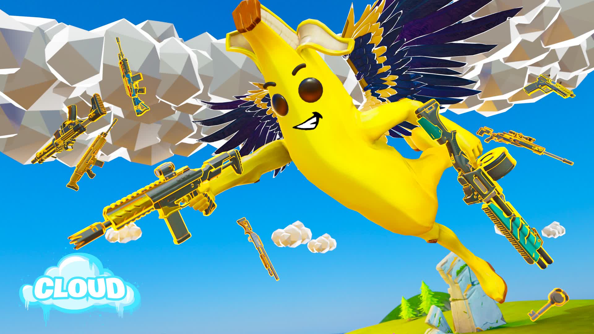 ☁ CLOUD - FREE FOR ALL 6363-1830-2787 by spankysully - Fortnite