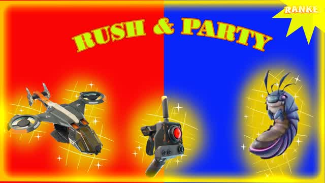 🔵🔴Super Red Vs Blue Rush & Party🔵🔴