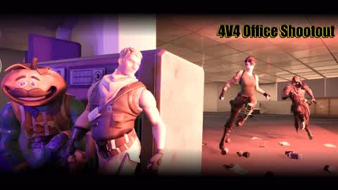 4v4 Office Shootout - Floor 89 Map