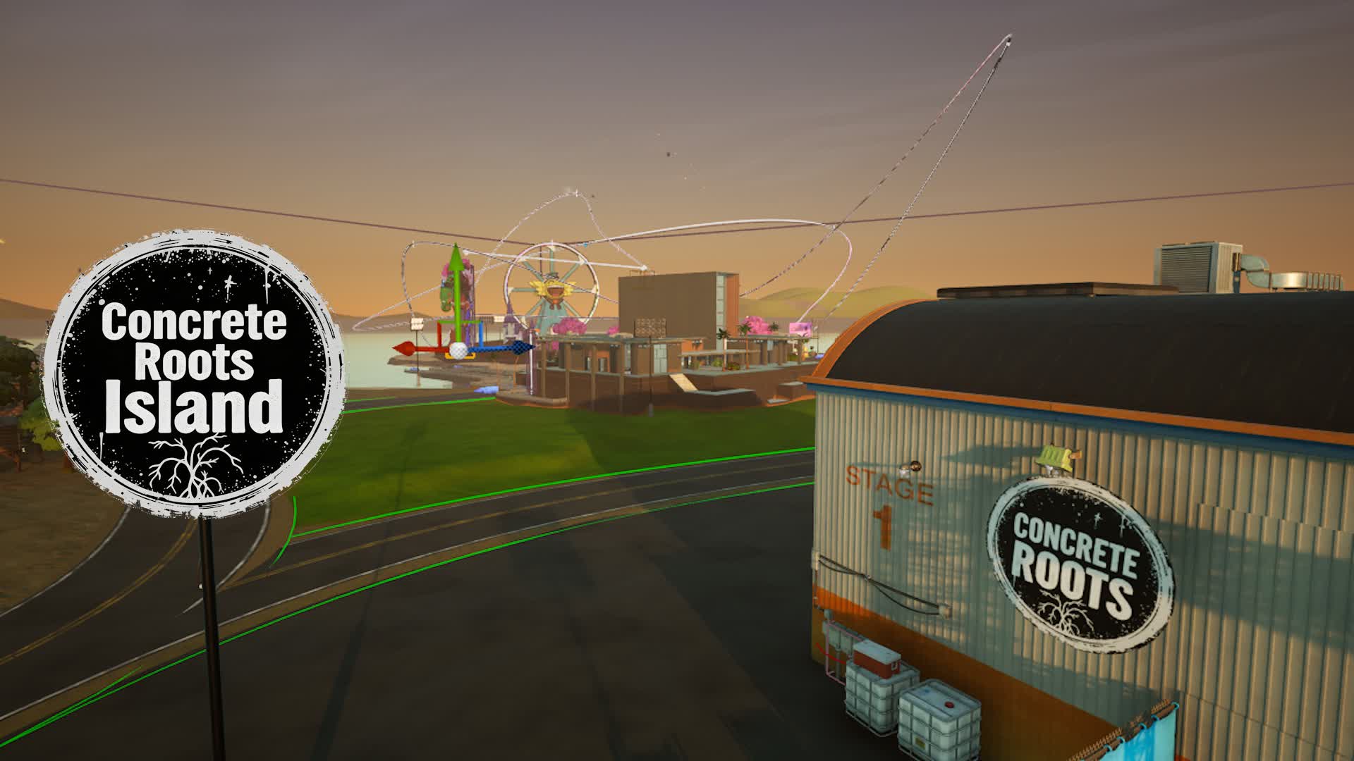 Concrete Roots Island