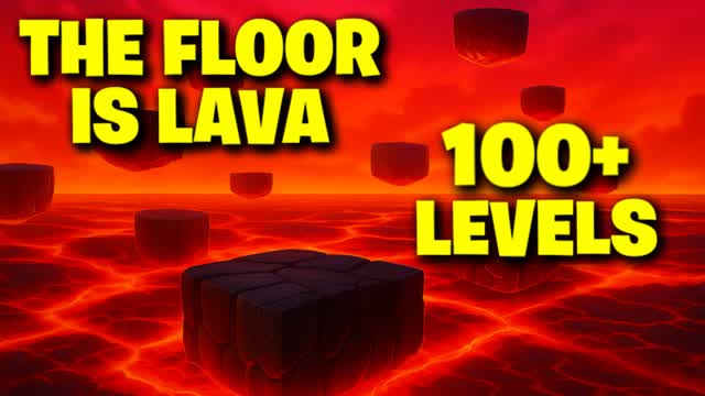 100+ LEVELS - THE FLOOR IS LAVA🌋