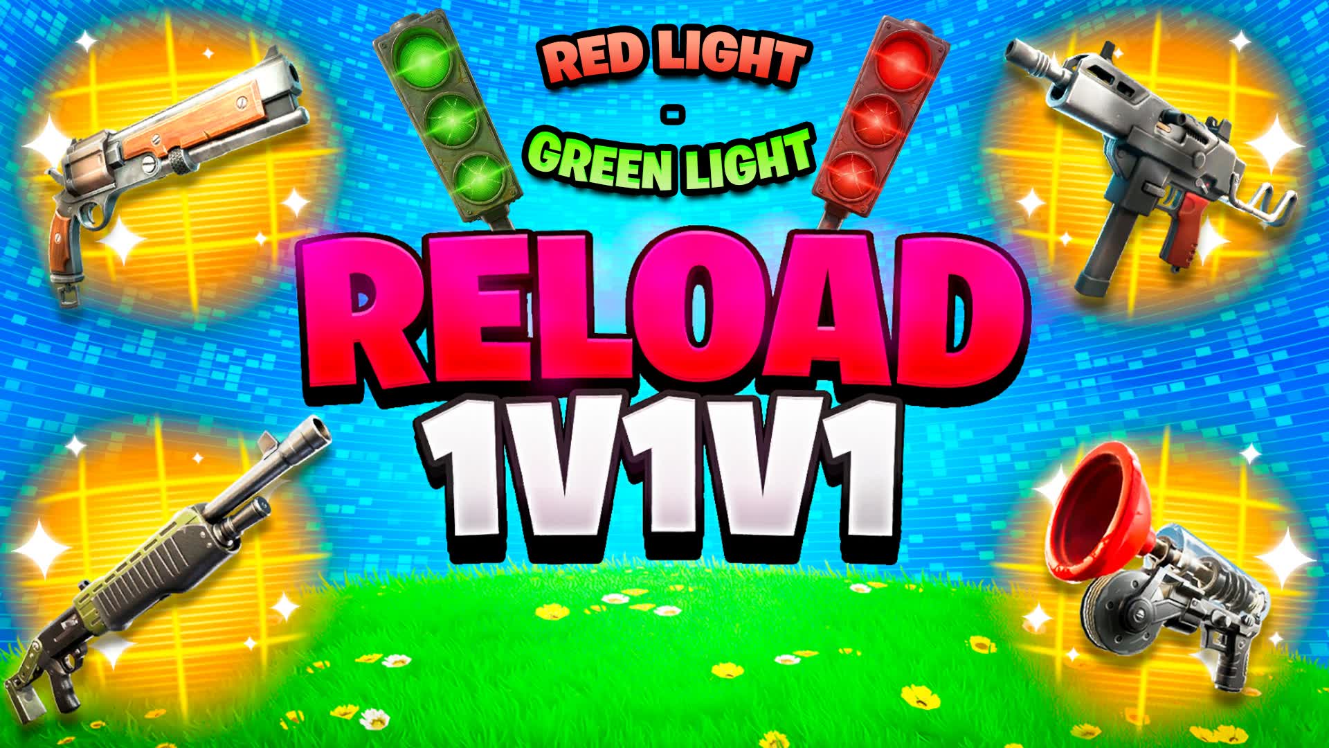 1v1 & 1v1v1 🚦 Red Light Green Light