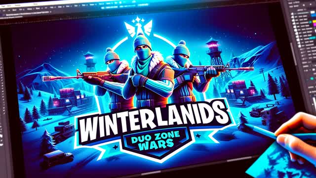 ❄️ WINTERLANDS! ZONE WARS DUO ❄️