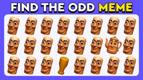 Find the ODD One - BRAINROT Challenge 🤯