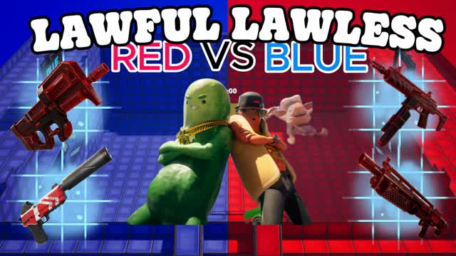 🔥 LAWFUL LAWLESS RED VS BLUE 🔴🔵