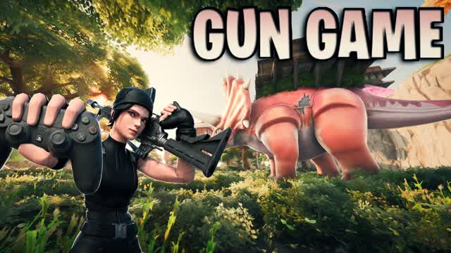 Gun Game in the Kingdom of Dinosaurs