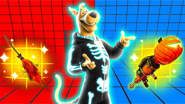 RED VS BLUE 🔴🔵SCOOBY WAWA