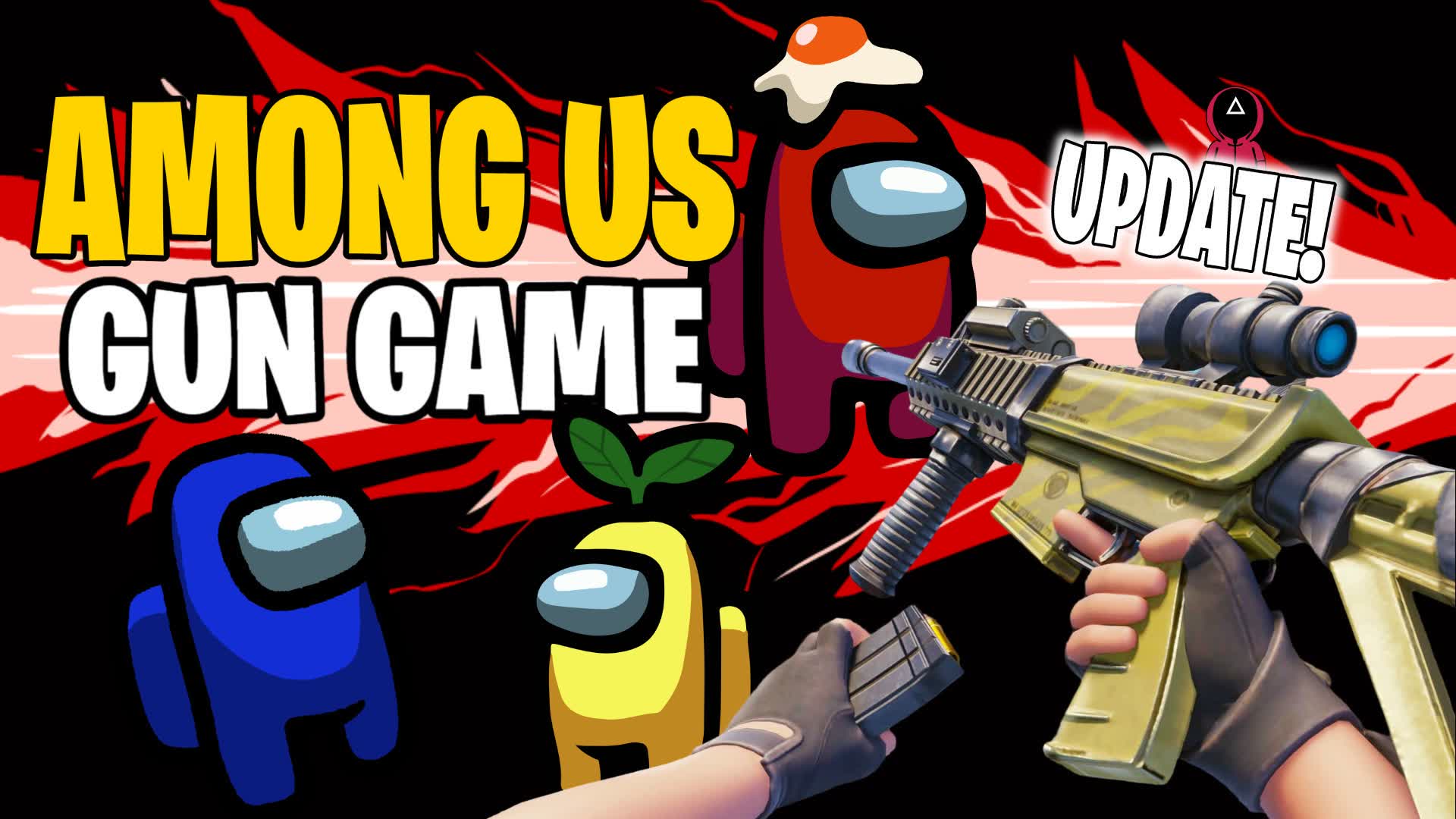 AMONG US GUN GAME
