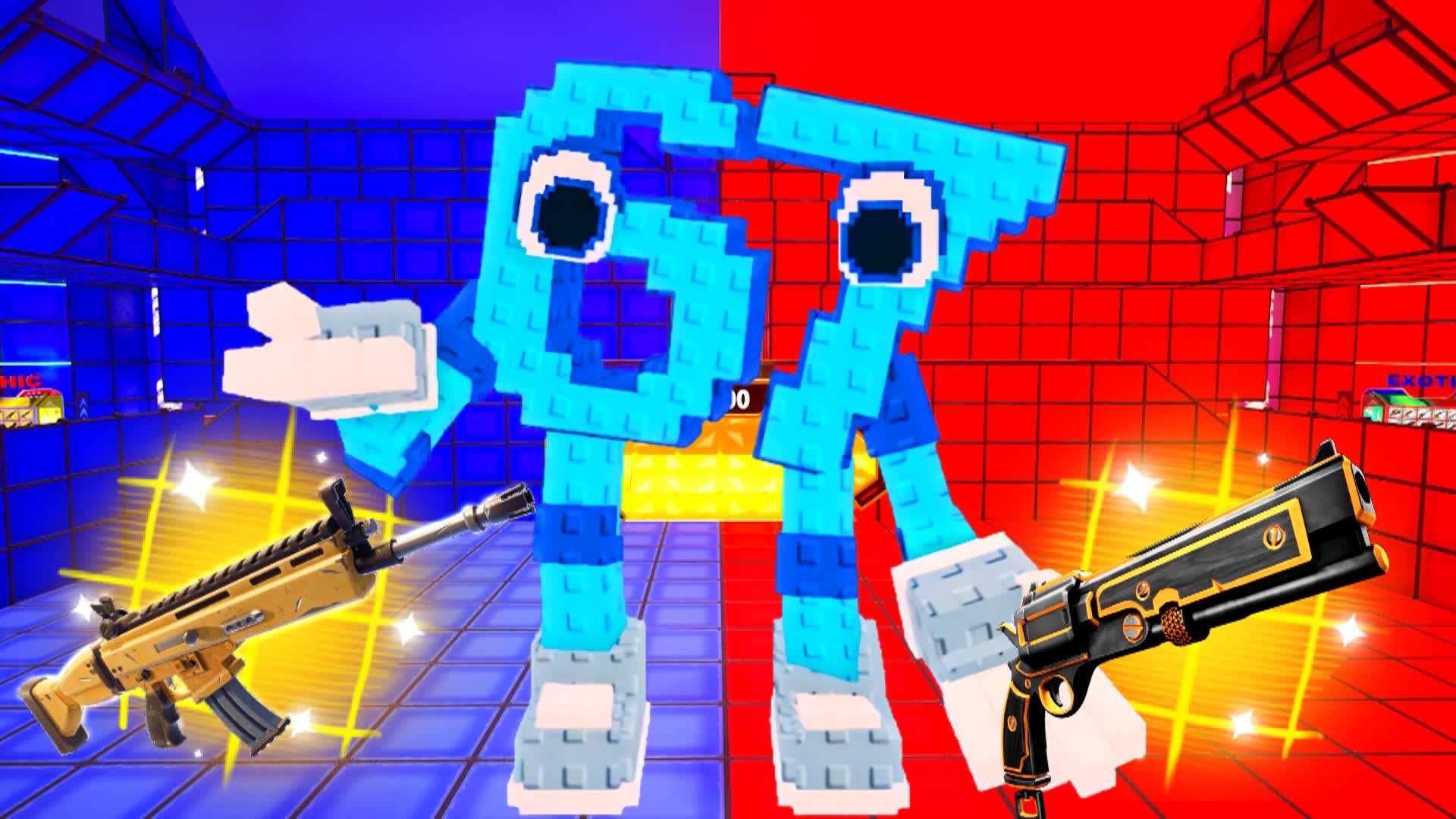 ULTRA RED VS CRAZY BLUE 🔴🔵