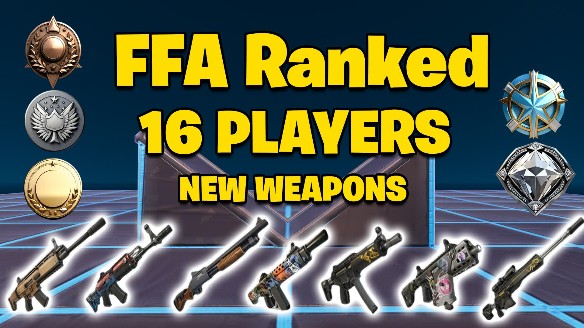 RANKED FAST FFA 🏆 16 PLAYERS