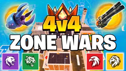 TILTED ZONE WARS 🌀 (4v4)