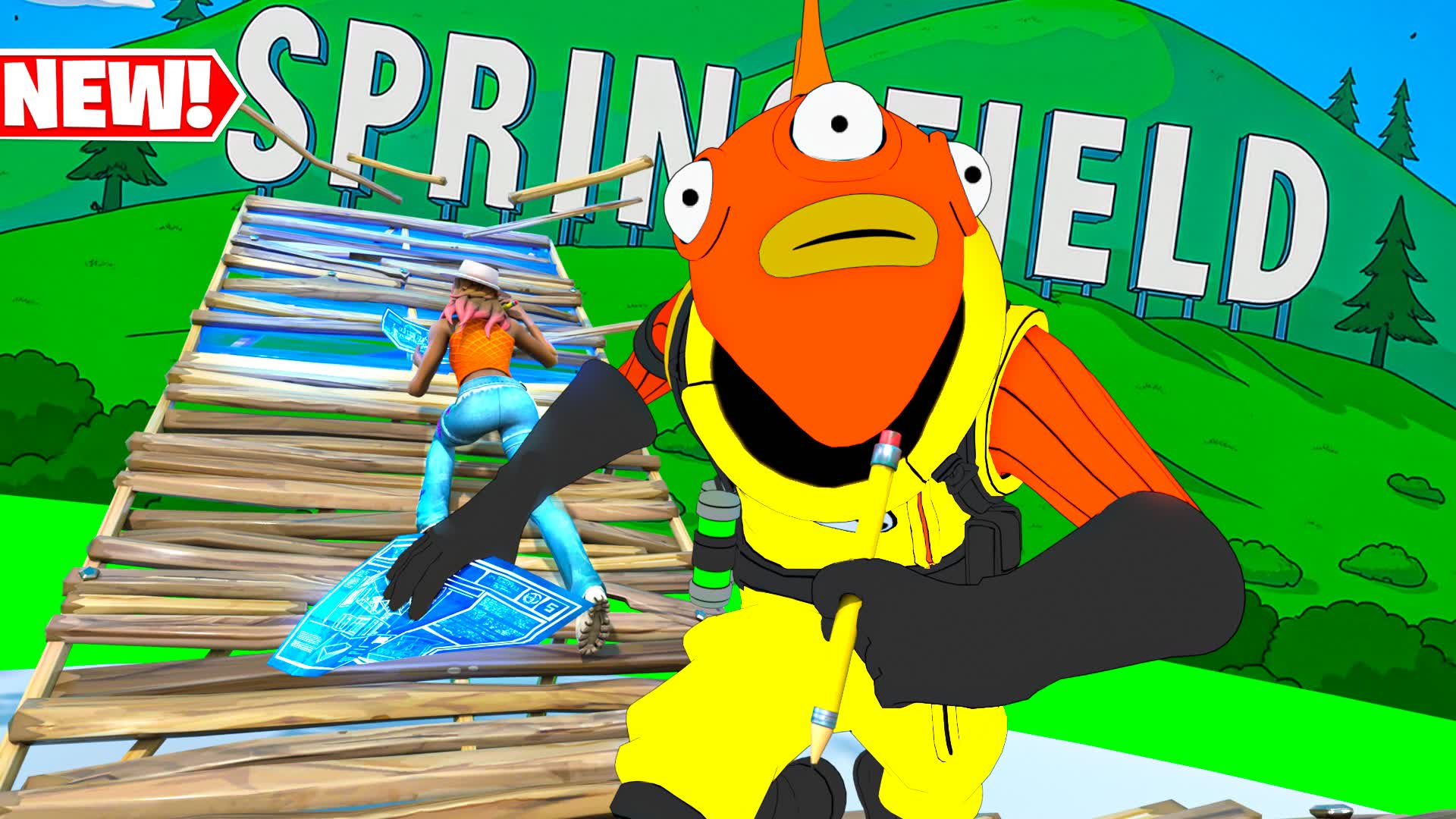 [🍩] Simpsons 1v1 Build Fights!