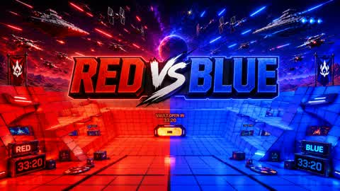 STAR RED vs WAR BLUE