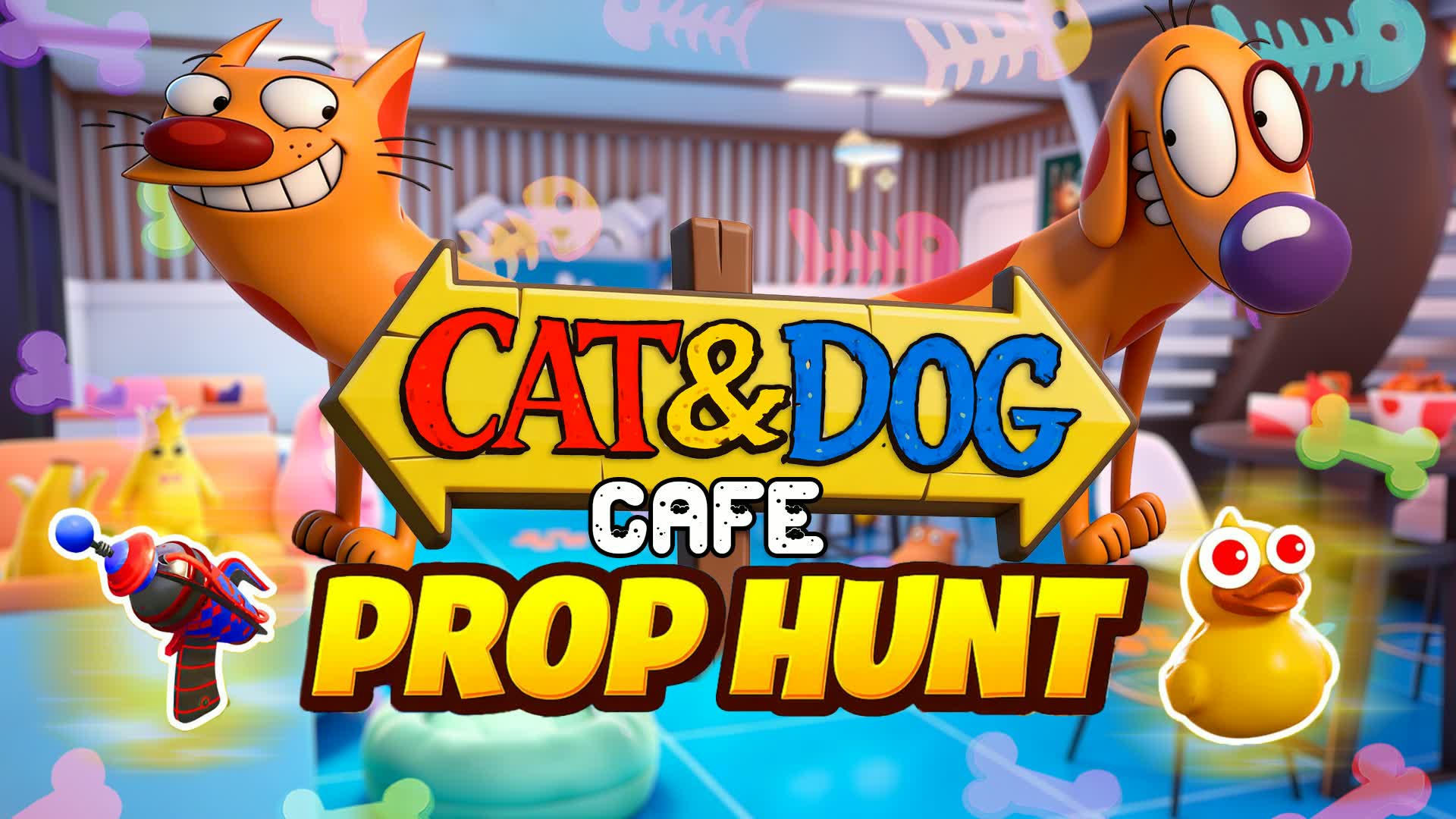 CAT&DOG カフェ プロップハント