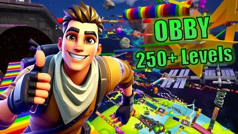 250 Level Space Obby Parkour