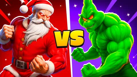 🎅 SANTA x GRINCH 🐸 RED vs GREEN