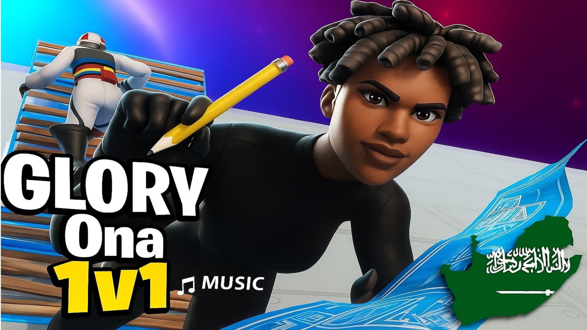 1v1 0na قلوري Build Fight ⭐🎵 (update)