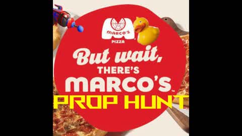 Marcos Pizza Prop Hunt